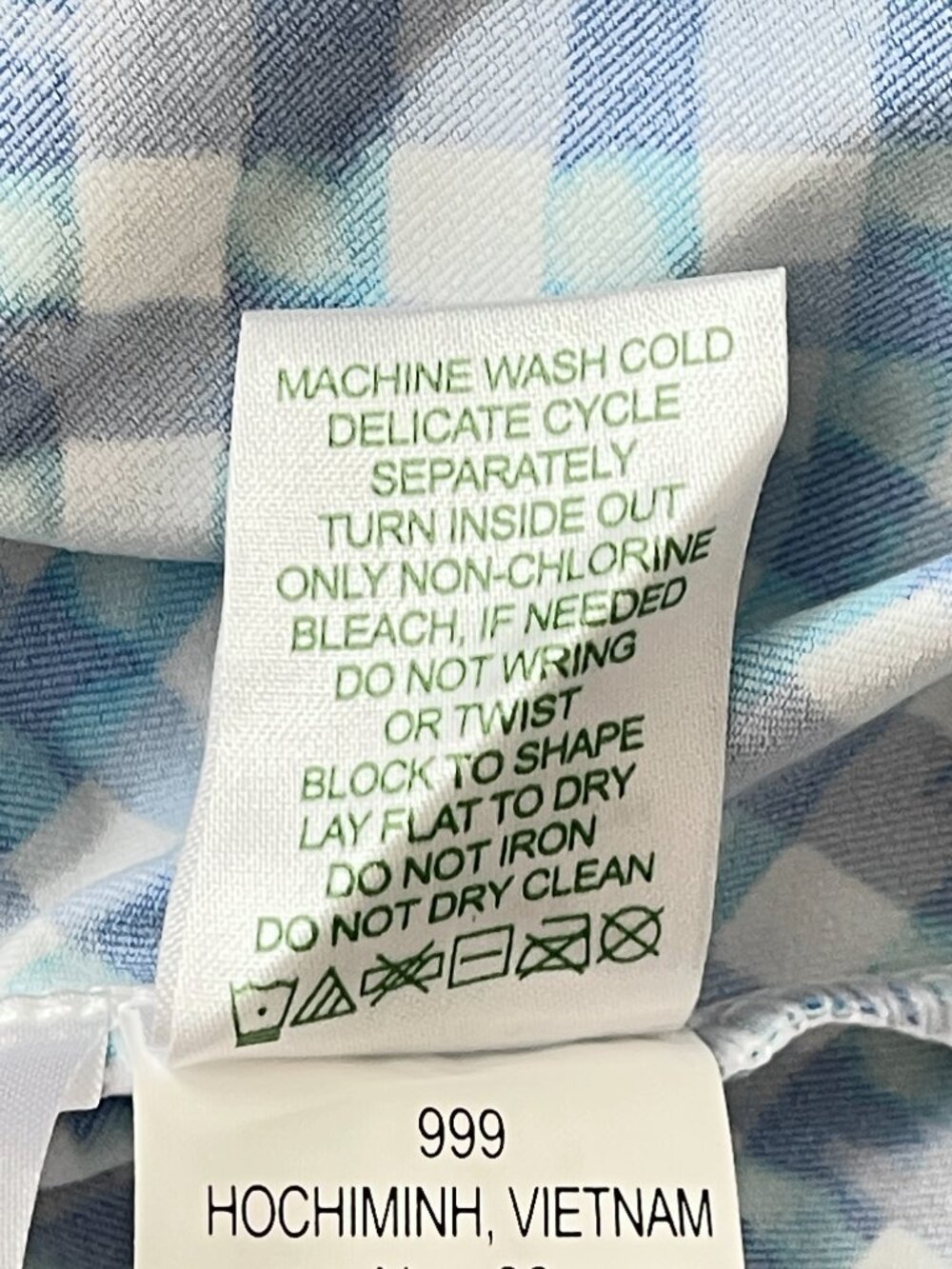 New Lilly Pulitzer Luxletic Skort Gardenia Skirt Shorts Boca Blue White Check XS - Picture 9 of 13
